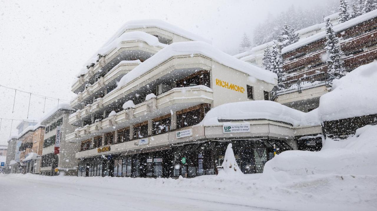Wunderstay Alpine 403 Centric Studio Balcony/View Davos Exterior photo